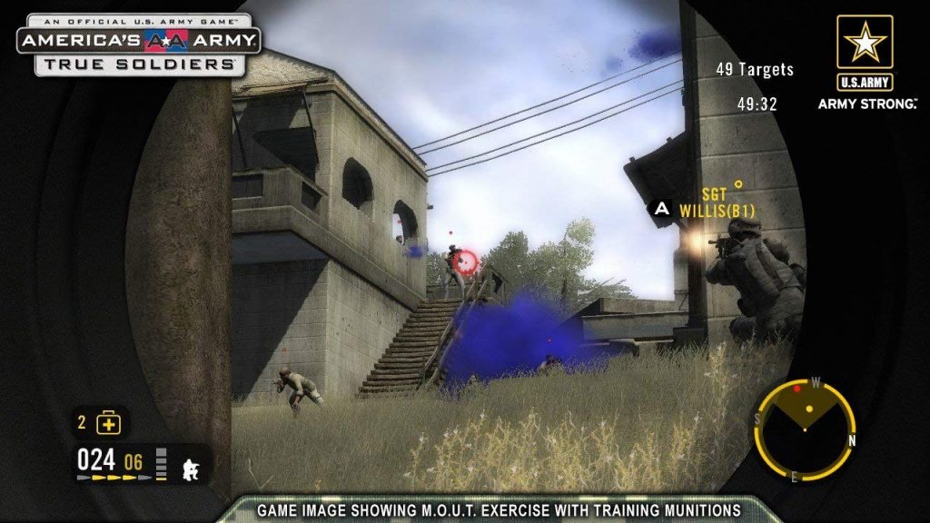 America’s Army:  True Soldiers