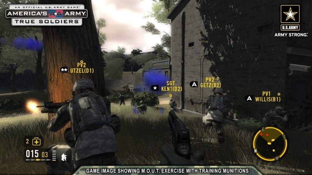 America’s Army:  True Soldiers