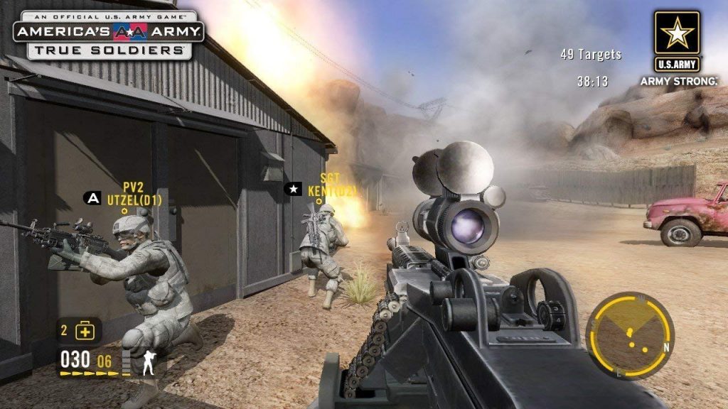 America’s Army:  True Soldiers
