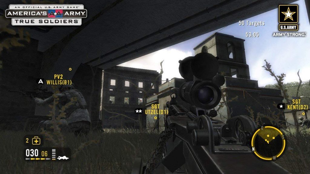 America’s Army:  True Soldiers