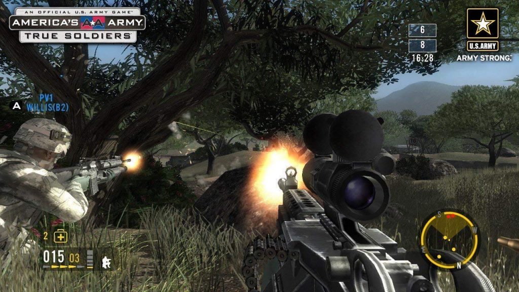 America’s Army:  True Soldiers